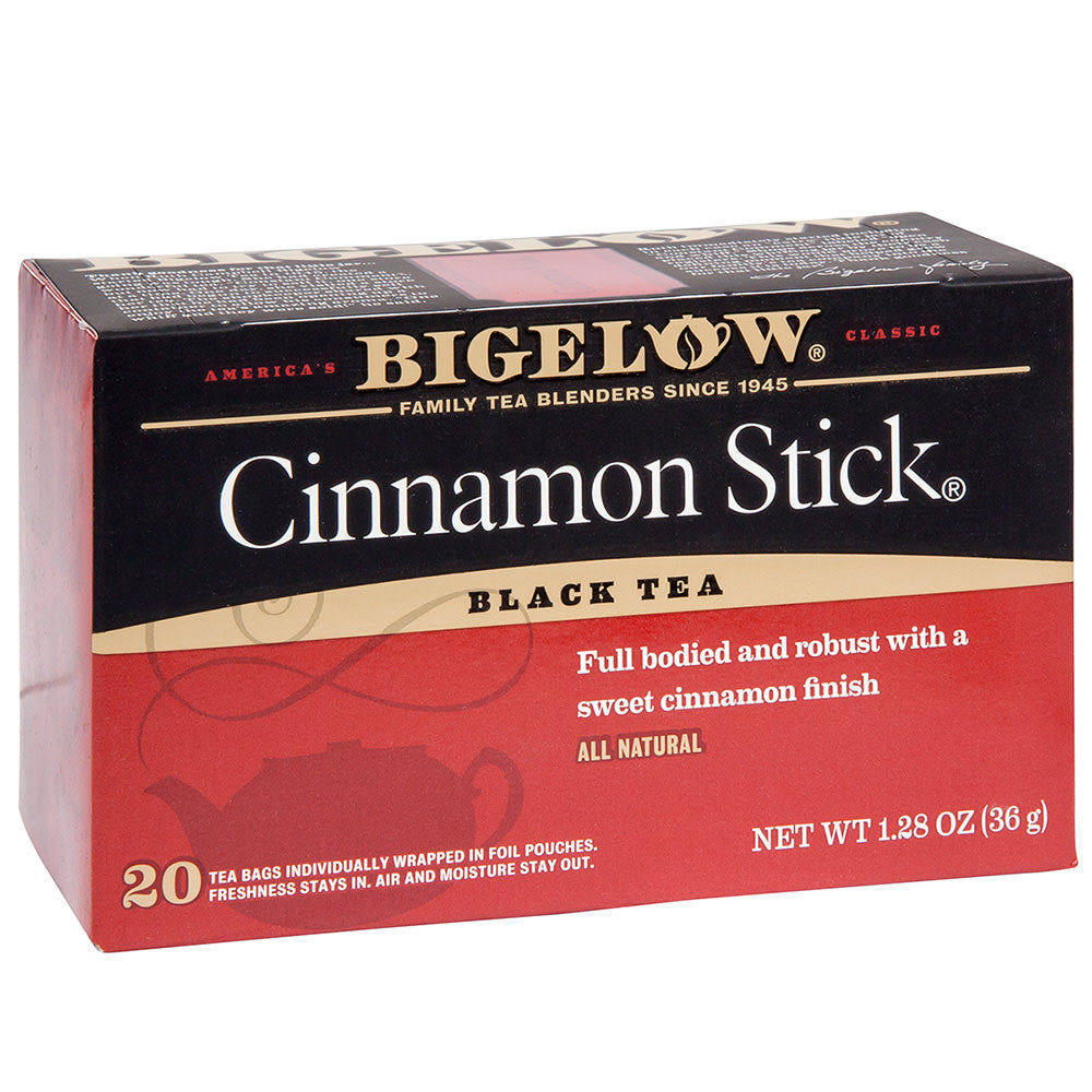 Wholesale Bigelow Cinnamon Stick Black Tea 20 Ct Box- Bulk