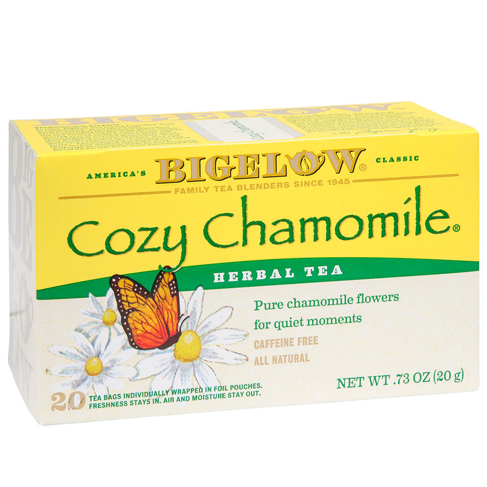 Bigelow Cozy Chamomile Herbal Tea 20 Ct Box