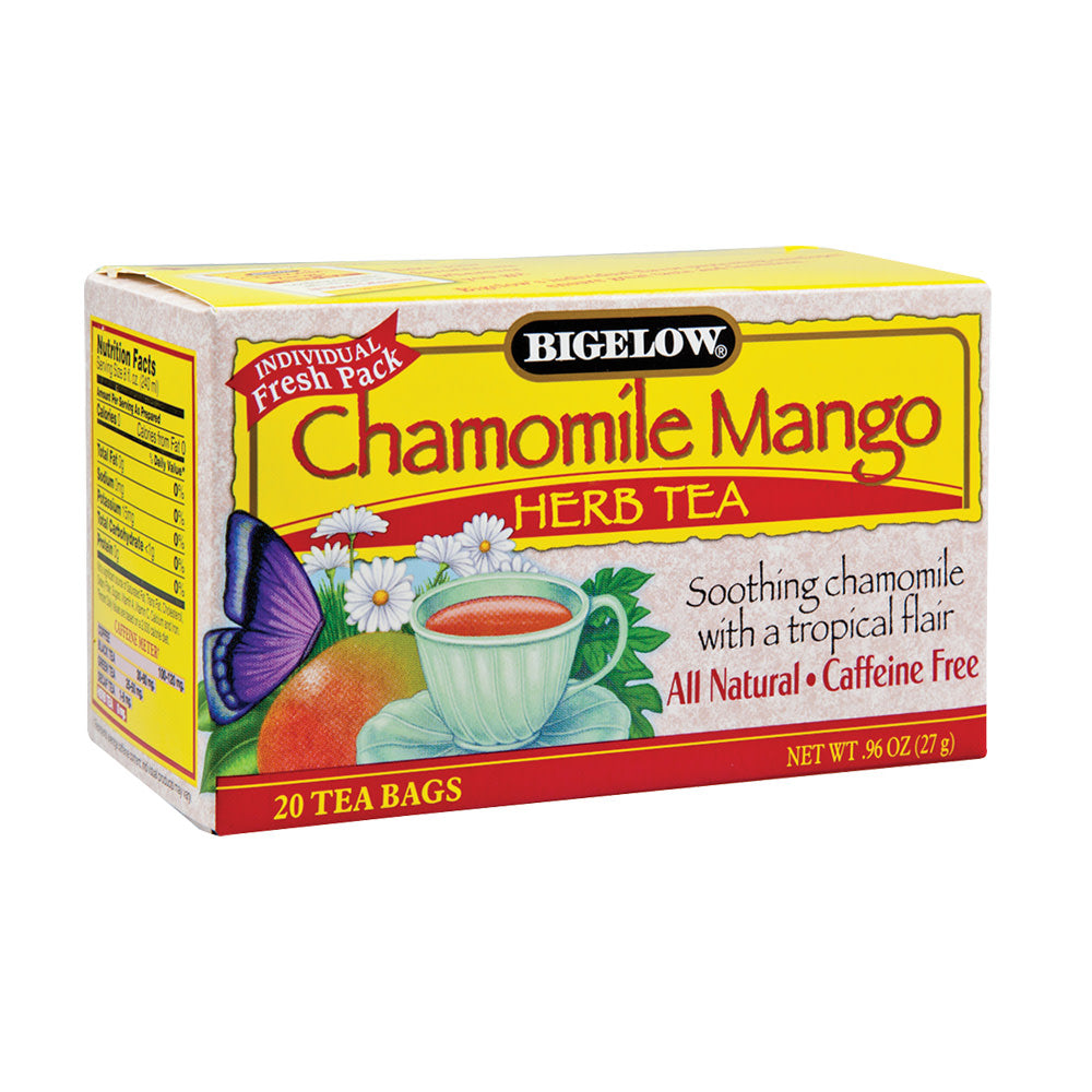 Bigelow Chamomile Mano Herb Tea 20 Ct Box