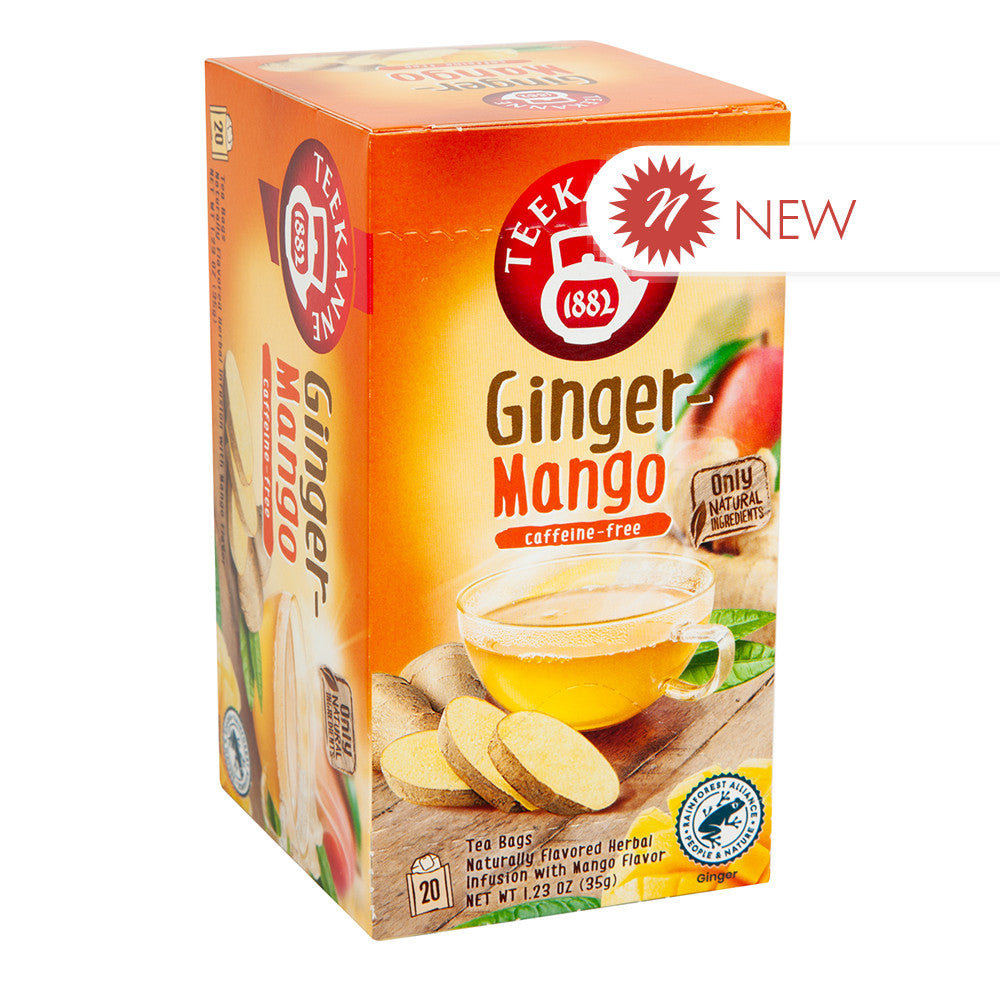 Wholesale Teekanne Ginger Mango Teabags 20 Ct Box- Bulk