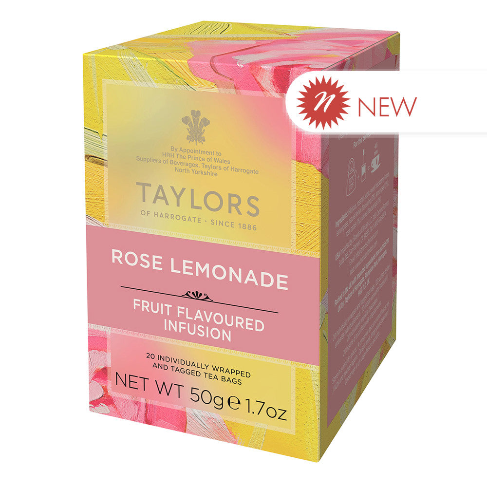 Wholesale Taylors Of Harrogate - Rose Lmnd Fruit Infus - 20Ct- Bulk