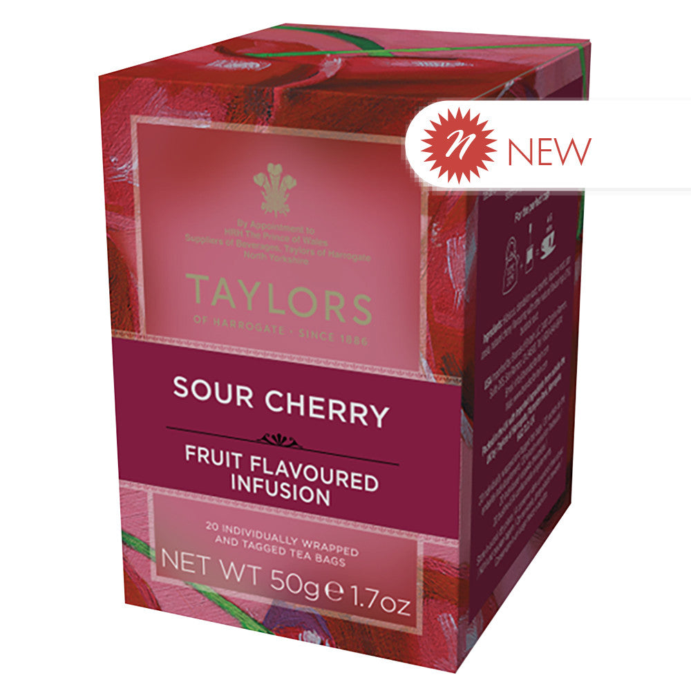 Wholesale Taylors Of Harrogate - Sour Cherry Infusion - 20Ct- Bulk