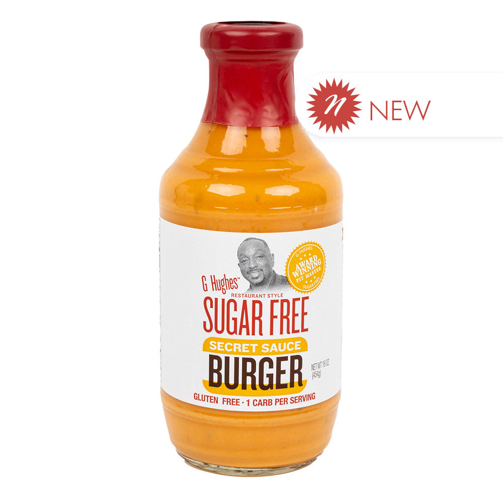 Wholesale G Hughes - Sugarfree Burger Secret Sauce - 16Oz - Pk6- Bulk