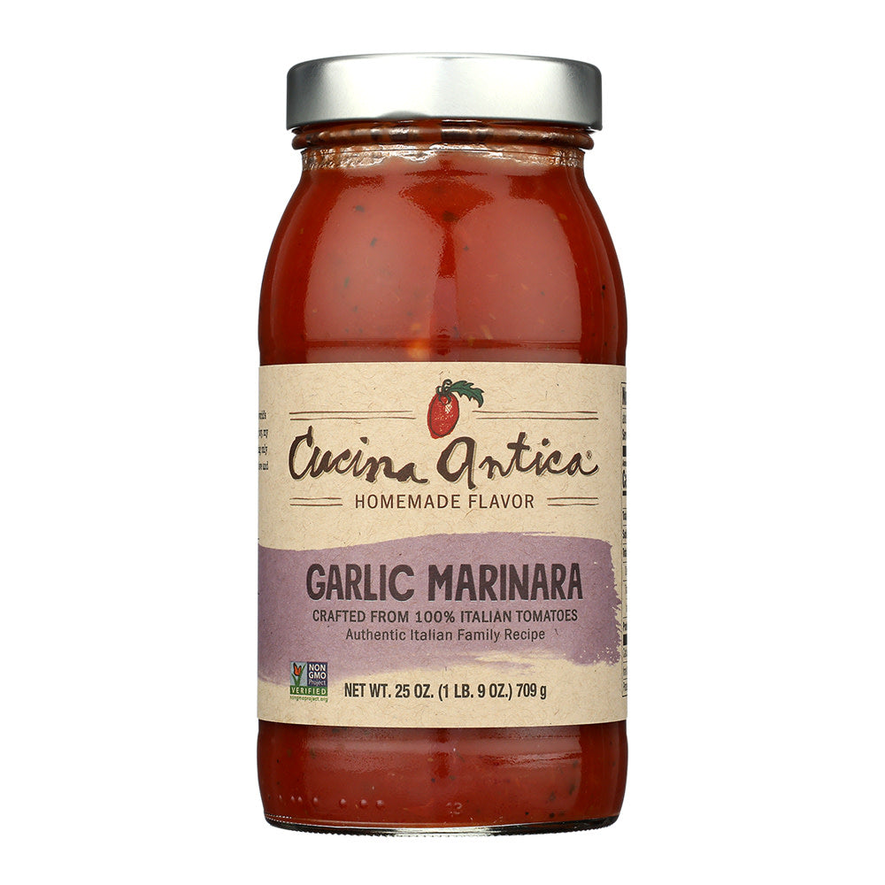 Wholesale Cucina Antica - Garlic Marinara Sauce - 25Oz- Bulk