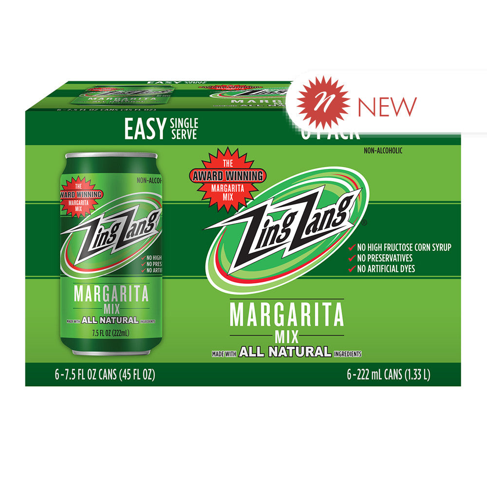 Wholesale Zing Zang Margarita Mix 7.5 Oz Can- Bulk