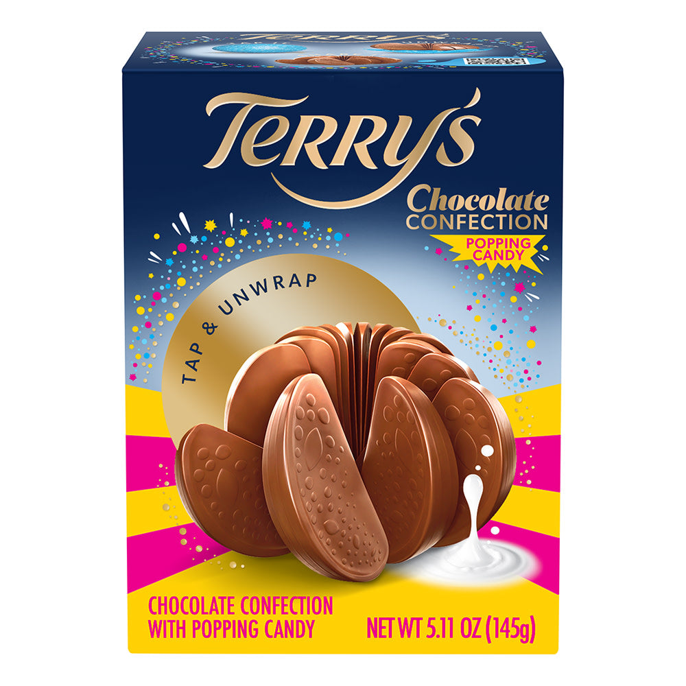 Wholesale Terry’S Popping Milk Chocolatey Ball 5.11 Oz Box- Bulk