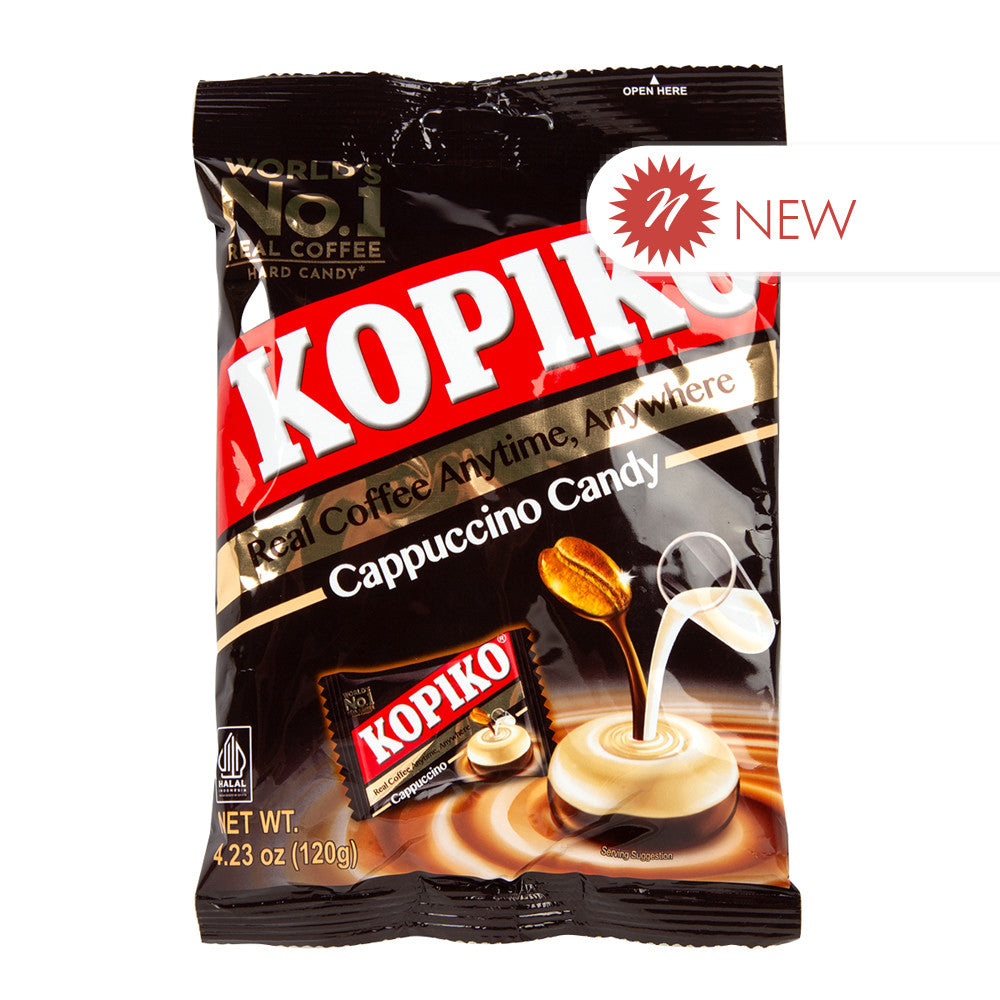 Wholesale Kopiko Hard Candy Cappuccino 4.23 Oz Bag- Bulk
