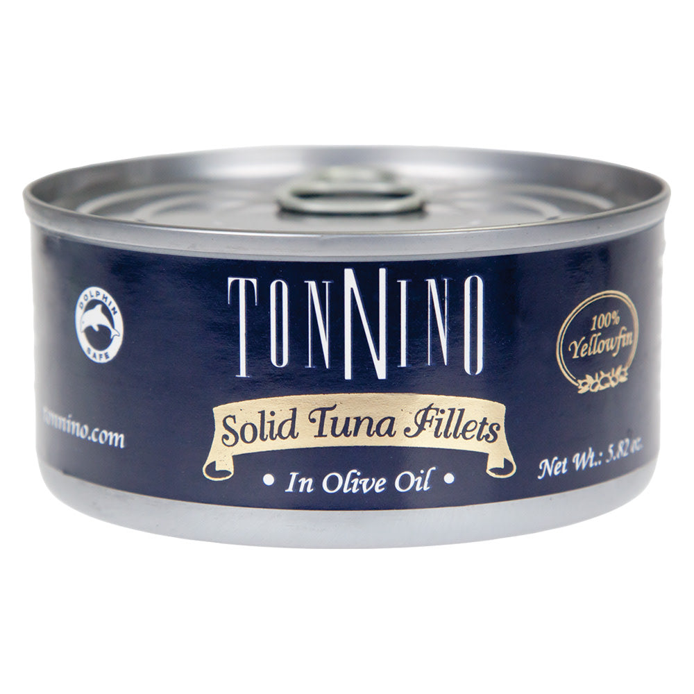 Wholesale Tonnino Solid Tuna Fillets In Olive Oil 4.9 Oz Can- Bulk