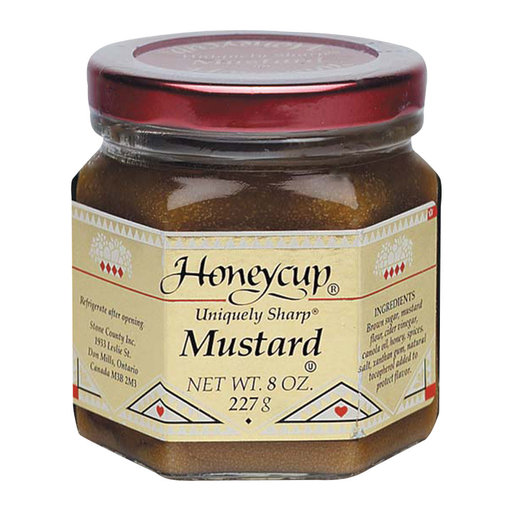 Wholesale Honeycup Mustard 8 Oz Jar- Bulk