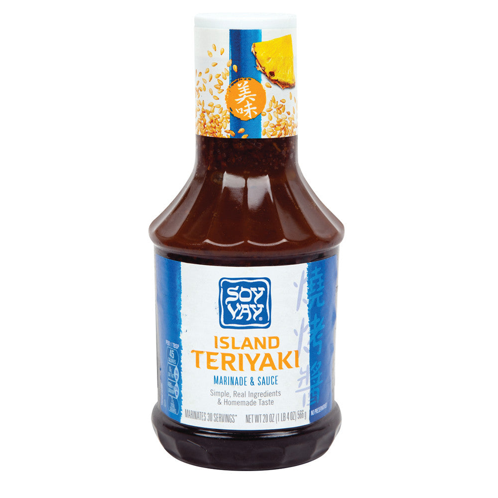 Wholesale Soy Vay Island Teriyaki Sauce 20 Oz Bottle- Bulk