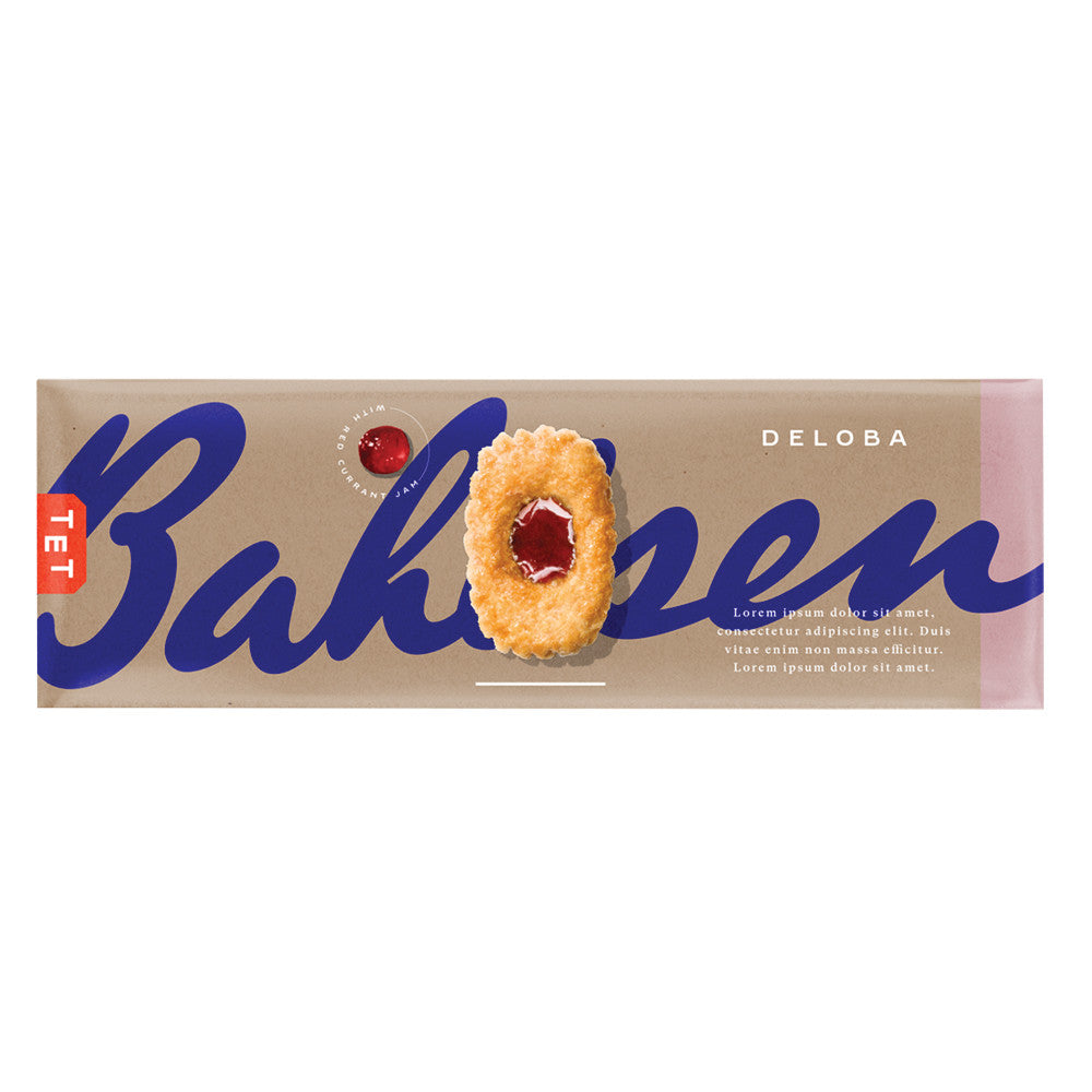 Wholesale Bahlsen Deloba Red Currant Biscuit 3.5 Oz- Bulk