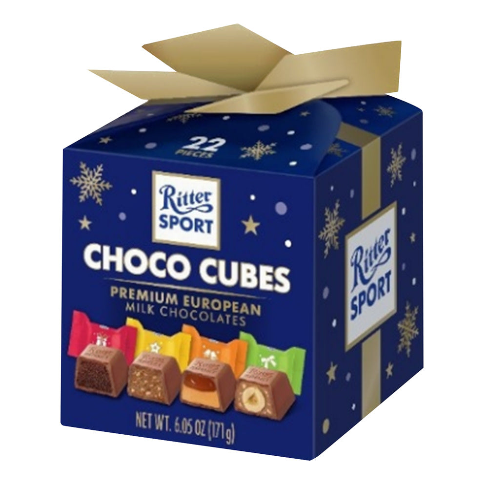 Wholesale Ritter Sport Choco Cubes Holiday 6 Oz Box- Bulk