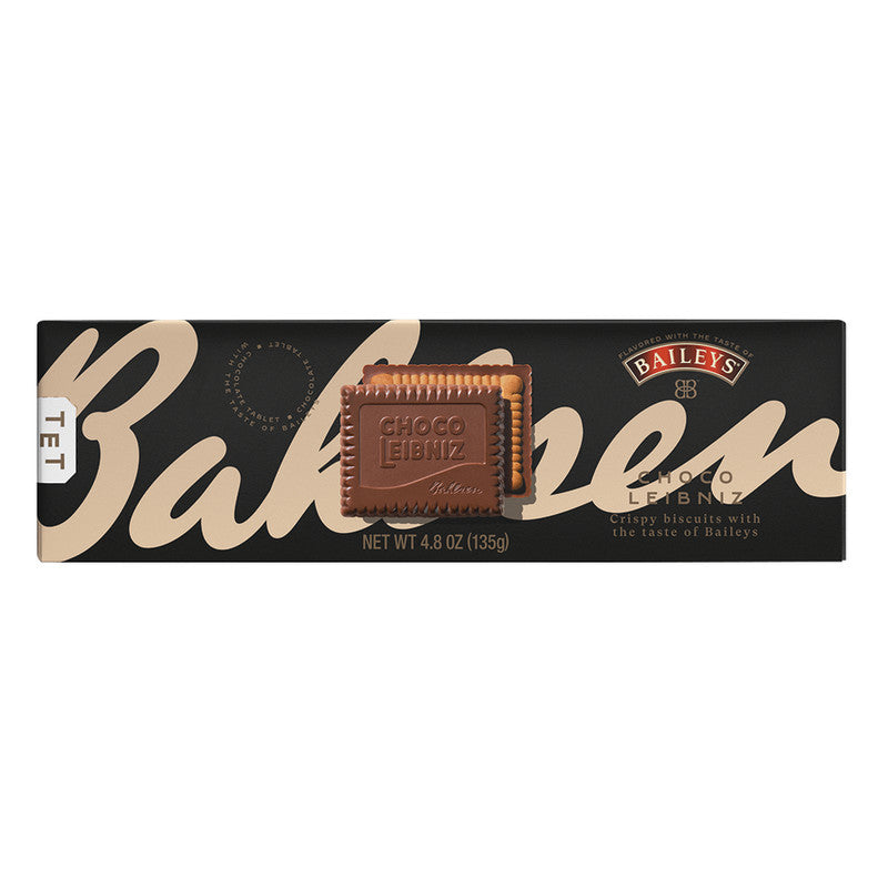 Wholesale Bahlsen Choco Leibniz Cookies With The Taste Of Baileys 4.8 Oz Box - 12ct Case Bulk