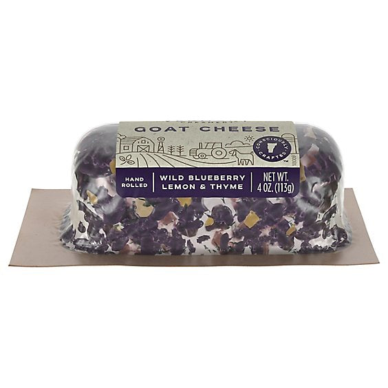 Wholesale Wild Blueberry Lemon & Thyme Chevre 4 OZ- Bulk
