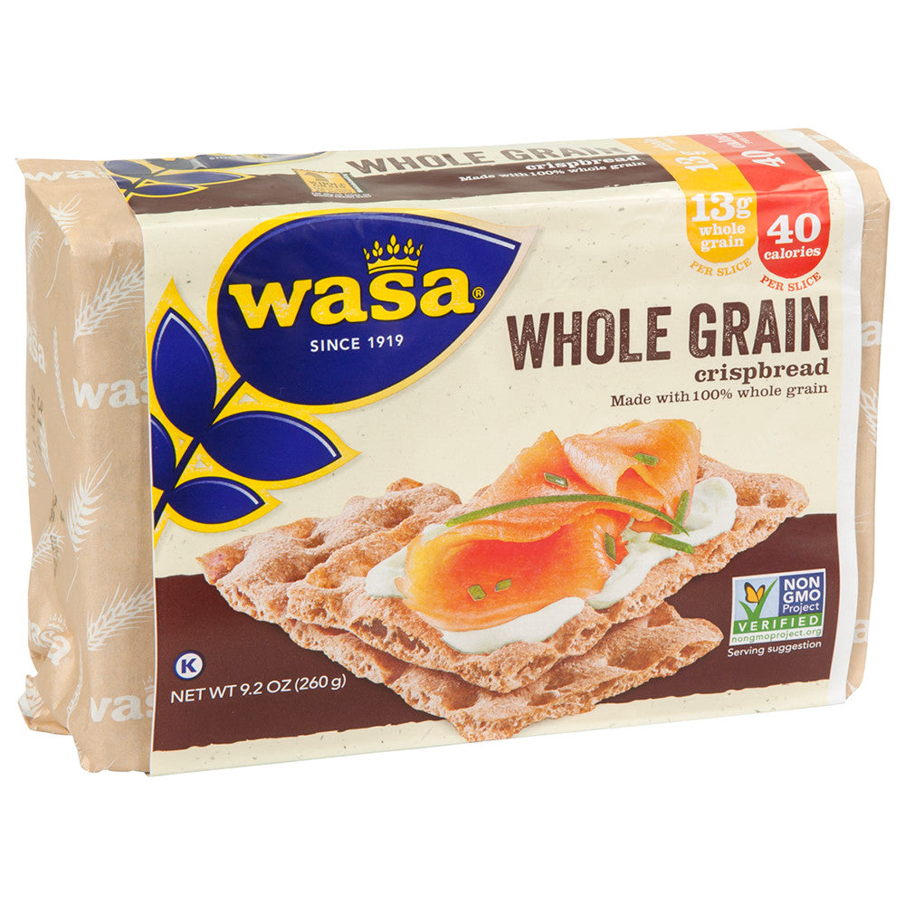 Wholesale Wasa Whole Grain Crispbread 9.2 Oz- Bulk