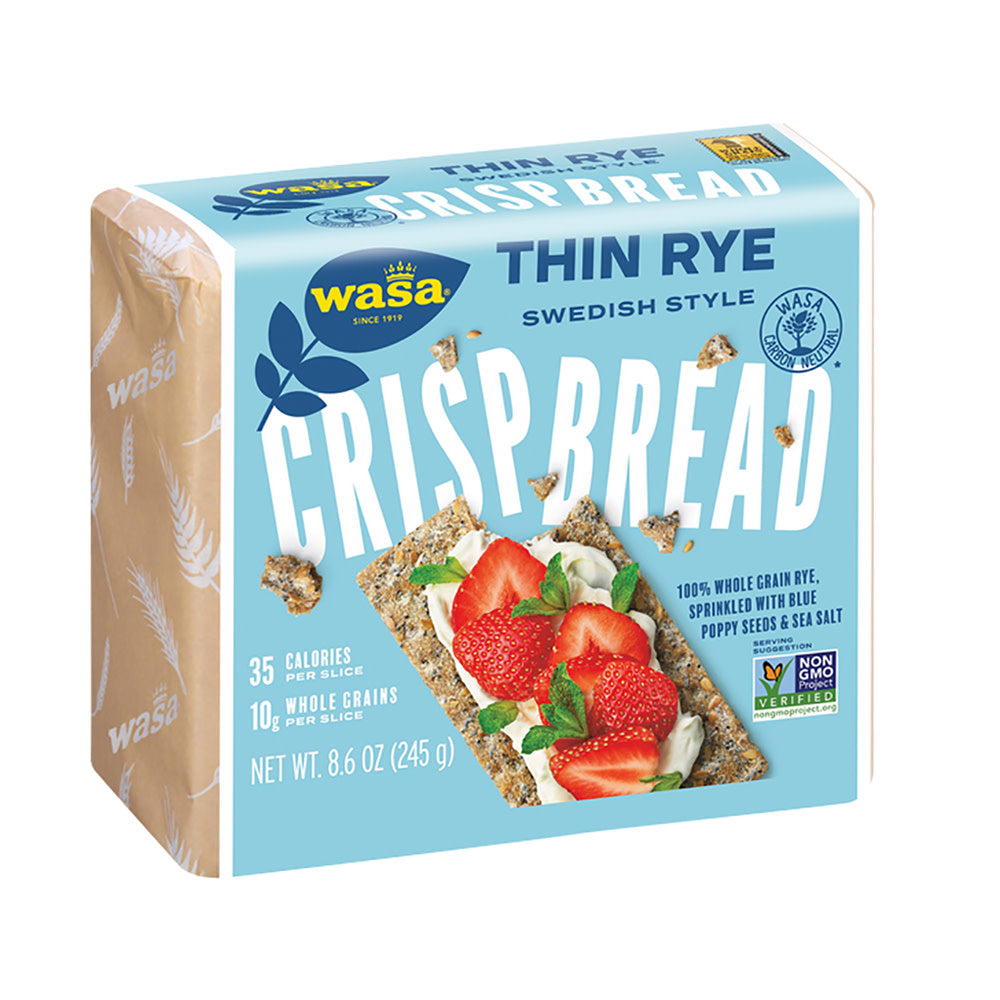 Wholesale Wasa Thin Rye Crispbread 8.6 Oz- Bulk