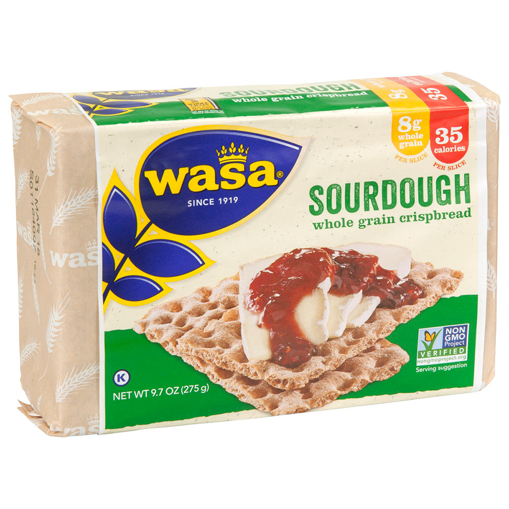 Wholesale Wasa Sourdough Crispbread 9.7 Oz- Bulk
