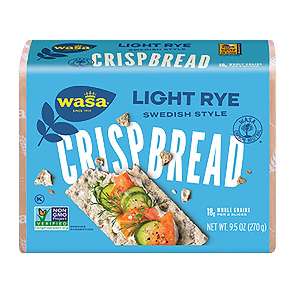 Wholesale Wasa Light Rye Crispbread 9.5 Oz- Bulk