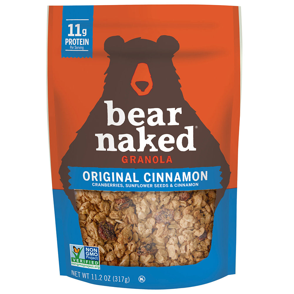 Bear Naked Original Cinnamon Granola 11.2 Oz Pouch
