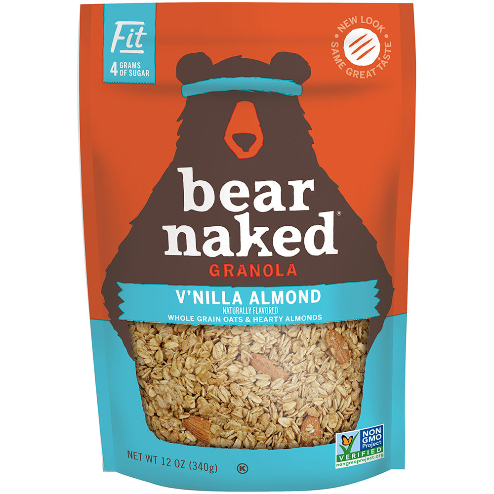 Bear Naked Vanilla Almond Granola 12 Oz Pouch