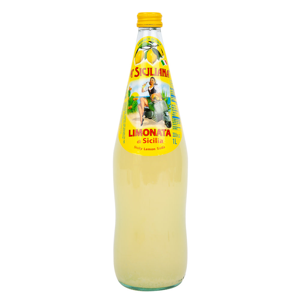 Wholesale A' Siciliana Limonata Soda 33.8 Oz Bottle- Bulk