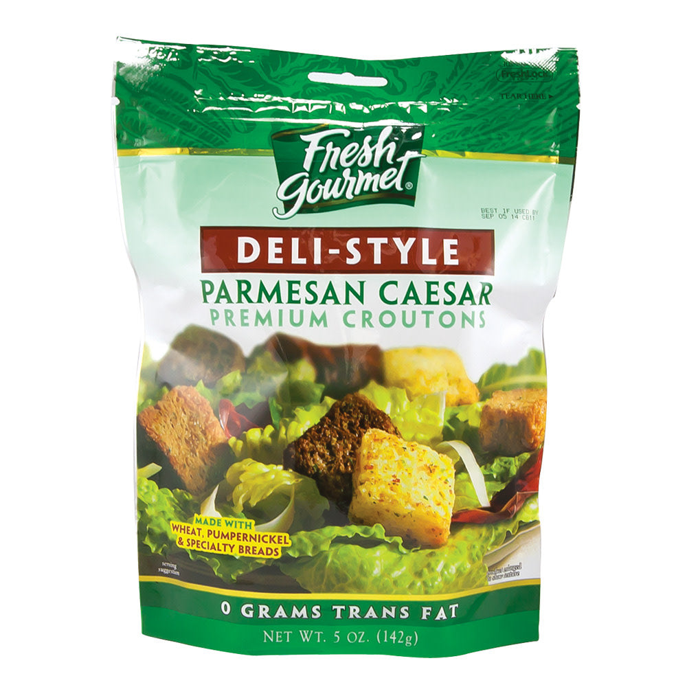 Wholesale Fresh Gourmet Deli Style Parmesan Caesar Croutons- Bulk