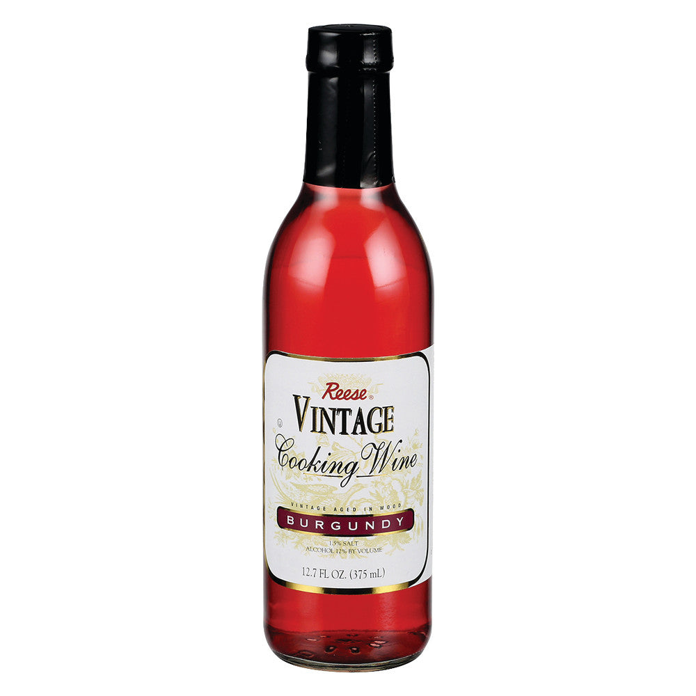 Wholesale Reese Burgundy Cooking Wine 12.7 Oz Bottle- Bulk