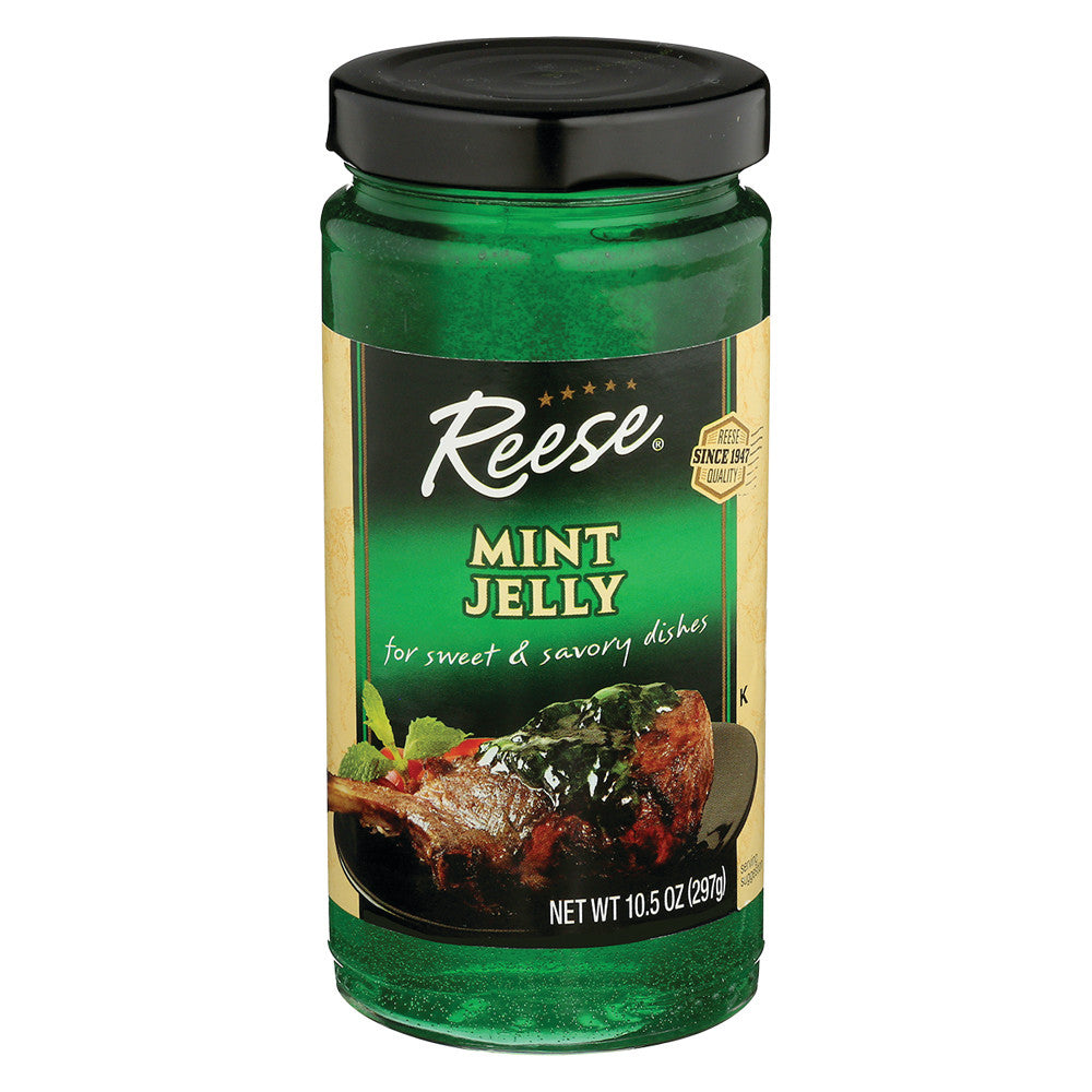 Wholesale Reese Mint Jelly Sauce 10.5 Oz Jar- Bulk