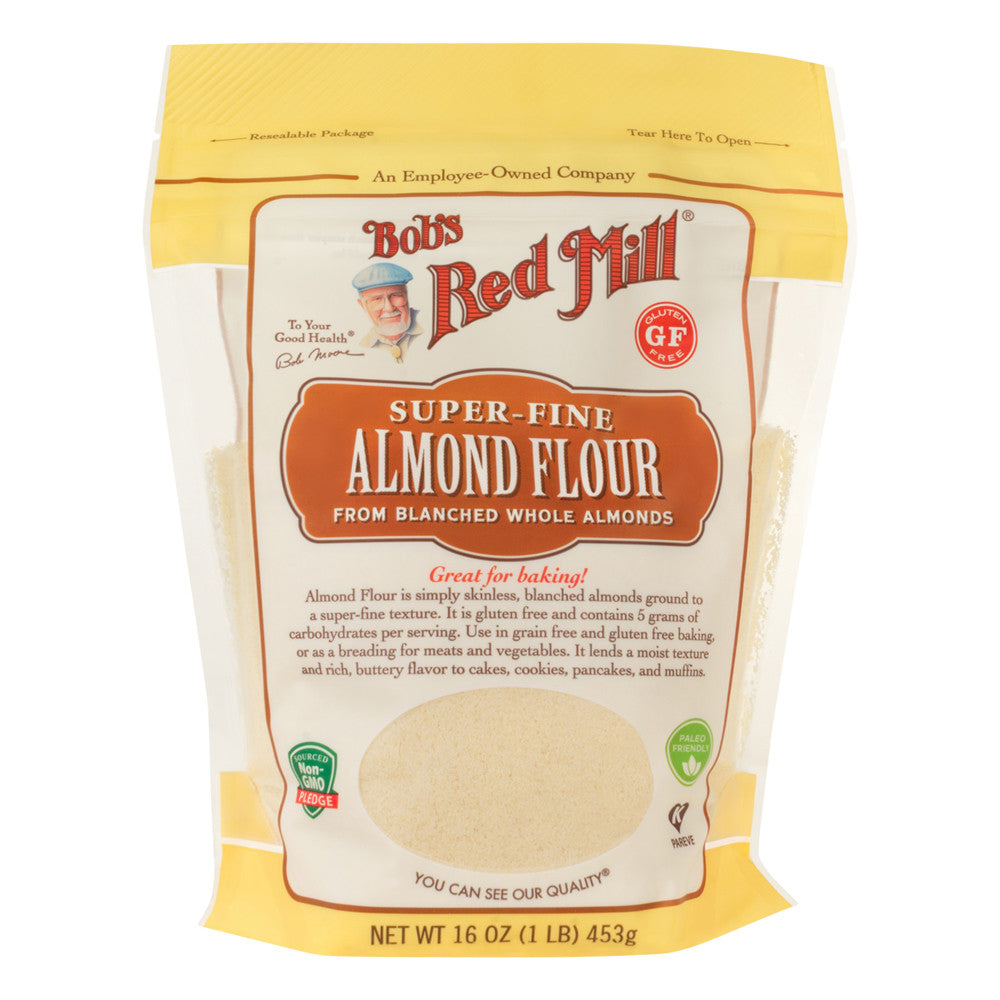 Wholesale Bob'S Red Mill Super Fine Almond Flour 16 Oz Pouch- Bulk