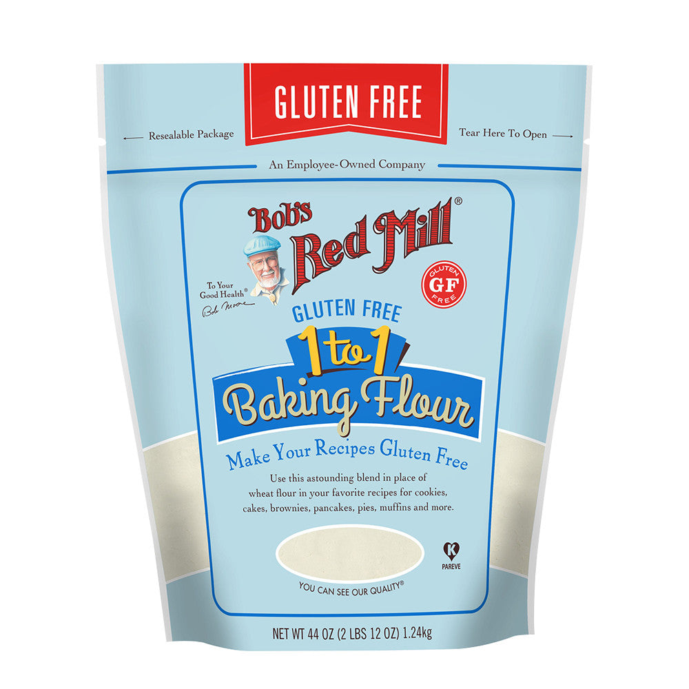 Wholesale Bob'S Red Gluten Free 1 To 1 Baking Flour 44 Oz Pouch- Bulk