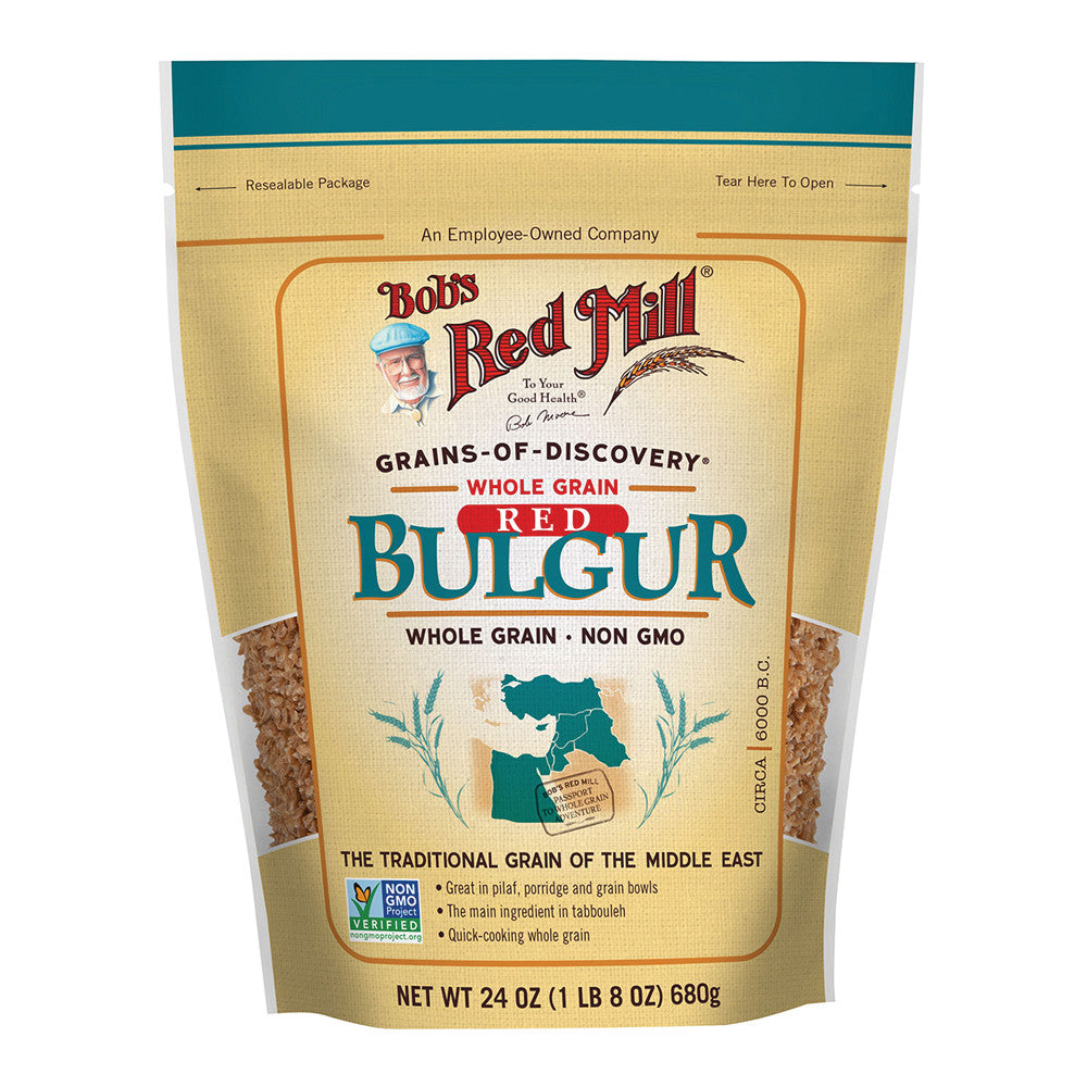 Wholesale Bob'S Red Mill Red Bulgar / Red Wheat 24 Oz Pouch- Bulk