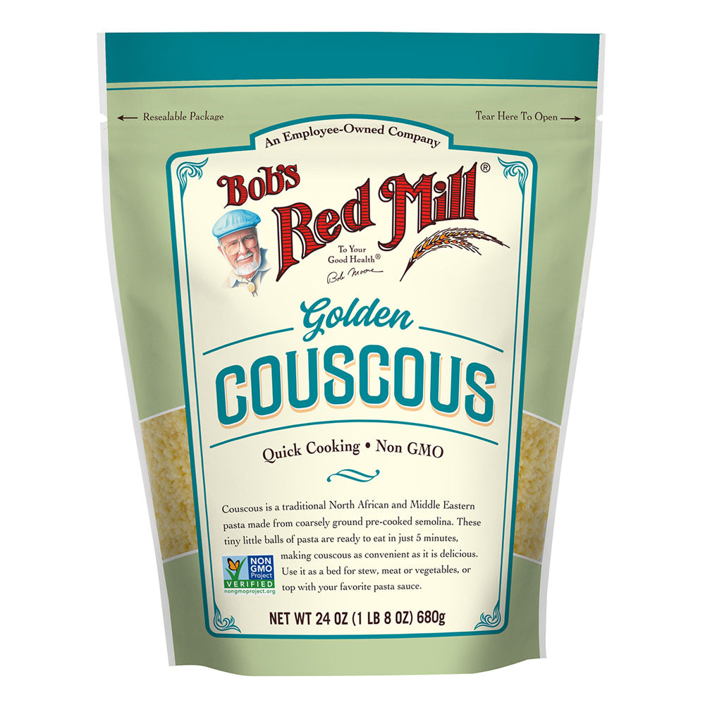 Wholesale Bob'S Red Mill Golden Couscous 24 Oz Pouch- Bulk