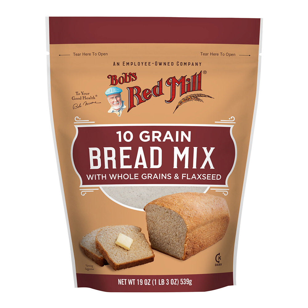 Wholesale Bob'S Red Mill 10 Grain Bread Mix 19 Oz Pouch- Bulk