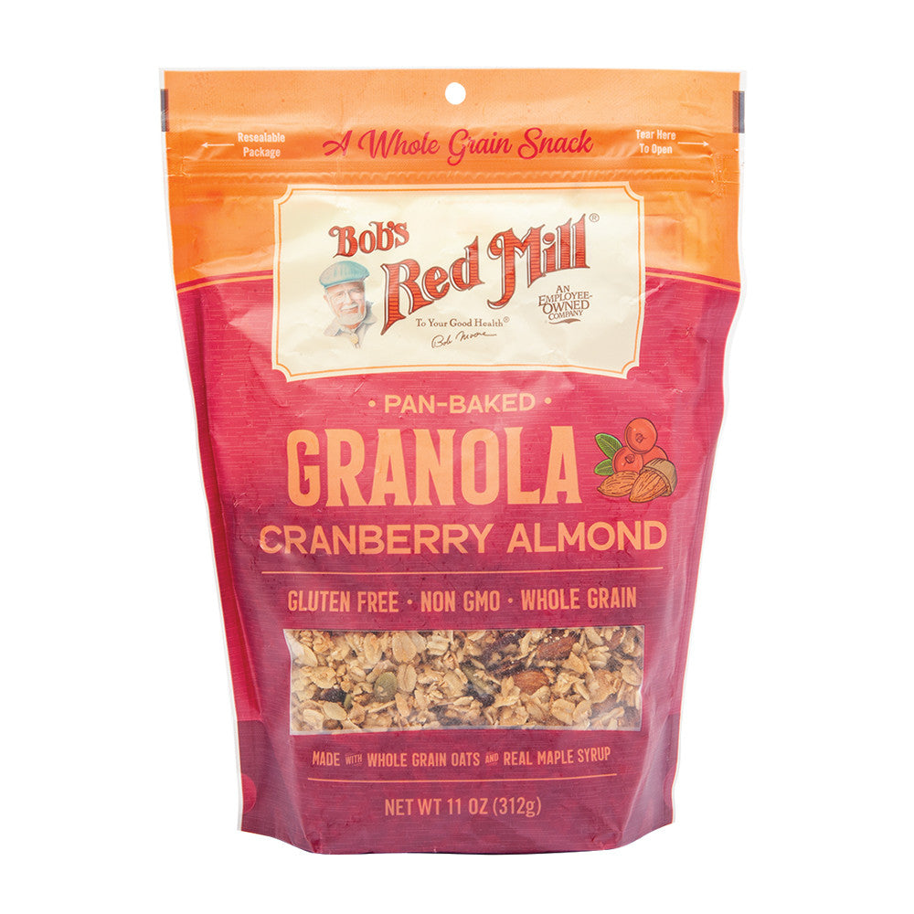 Wholesale Bob'S Red Cranberry Almond Granola 11 Oz Pouch- Bulk