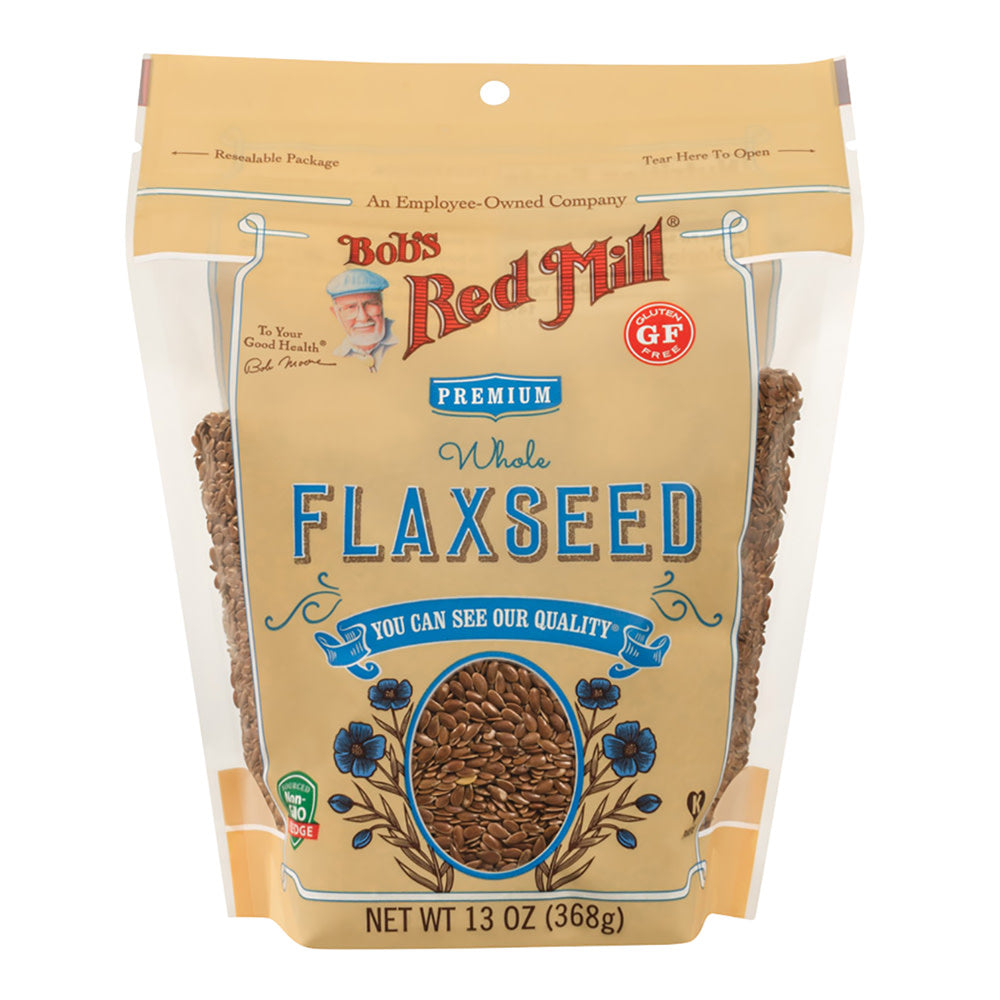 Wholesale Bob'S Red Mill Brown Flaxseed 13 Oz Pouch- Bulk