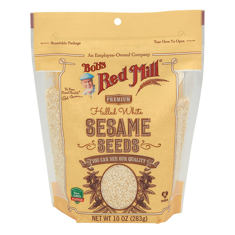 Wholesale Bob'S Red Mill White Sesame Seeds 10 Oz Pouch- Bulk