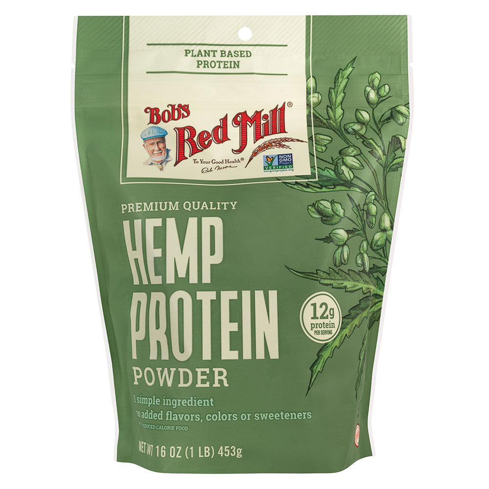 Wholesale Bob'S Red Mill Hemp Protein Powder 16 Oz Pouch- Bulk