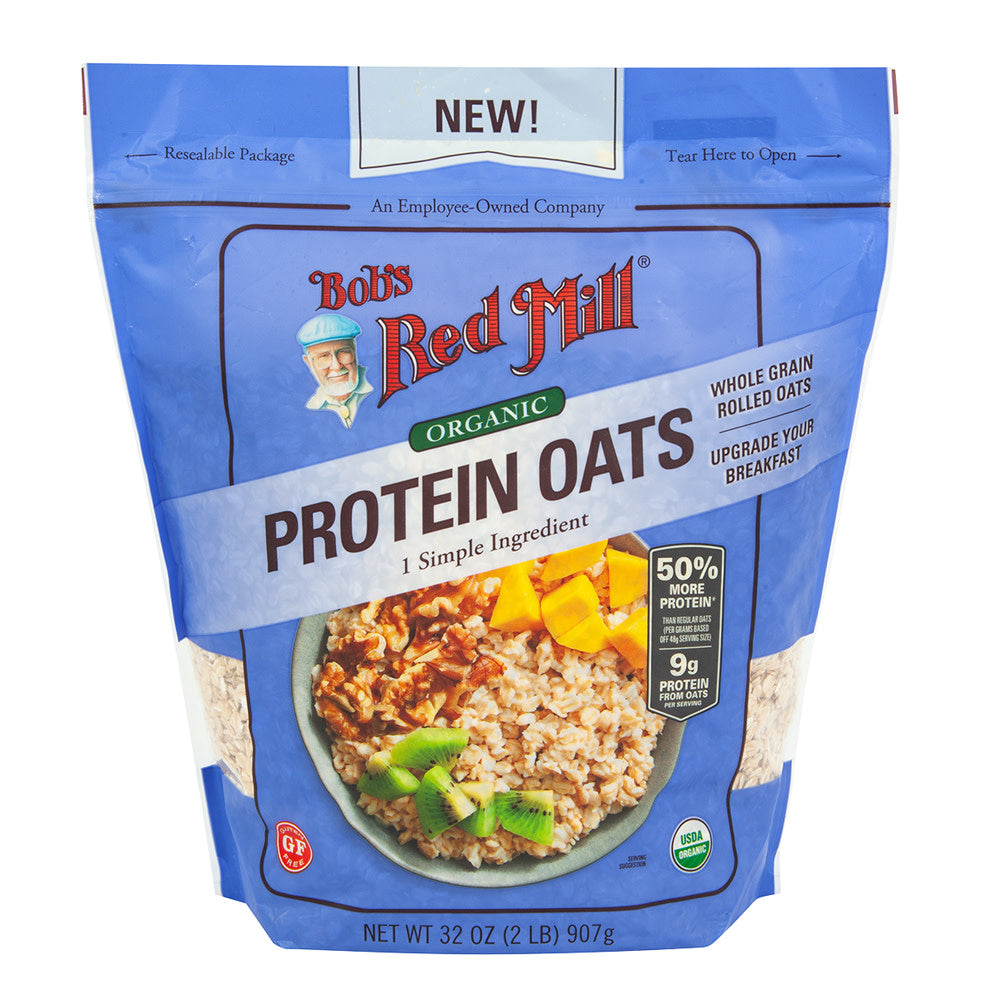 Wholesale Bob'S Red Mill - Organic Protein Oats - 32Oz- Bulk