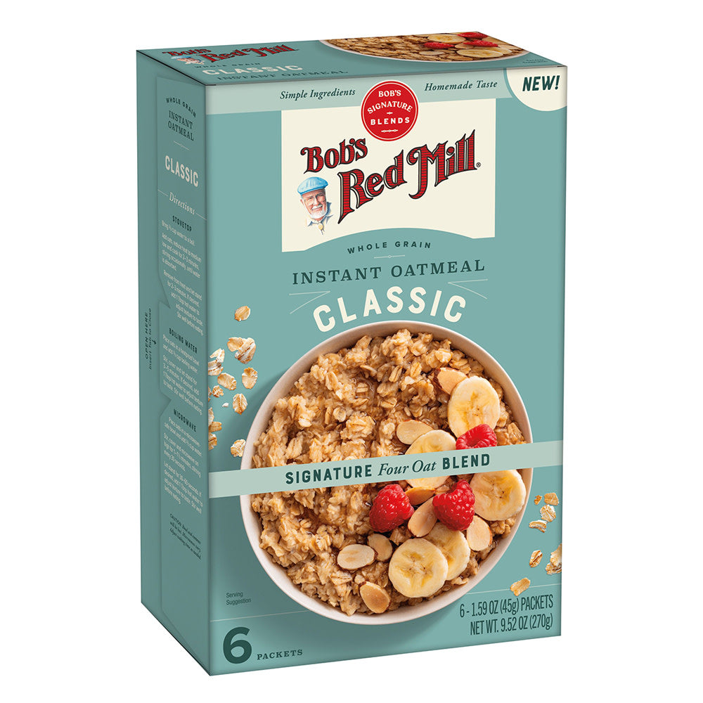 Wholesale Bob'S Red Mill Classic Instant Oatmeal 9.52 Oz Box- Bulk