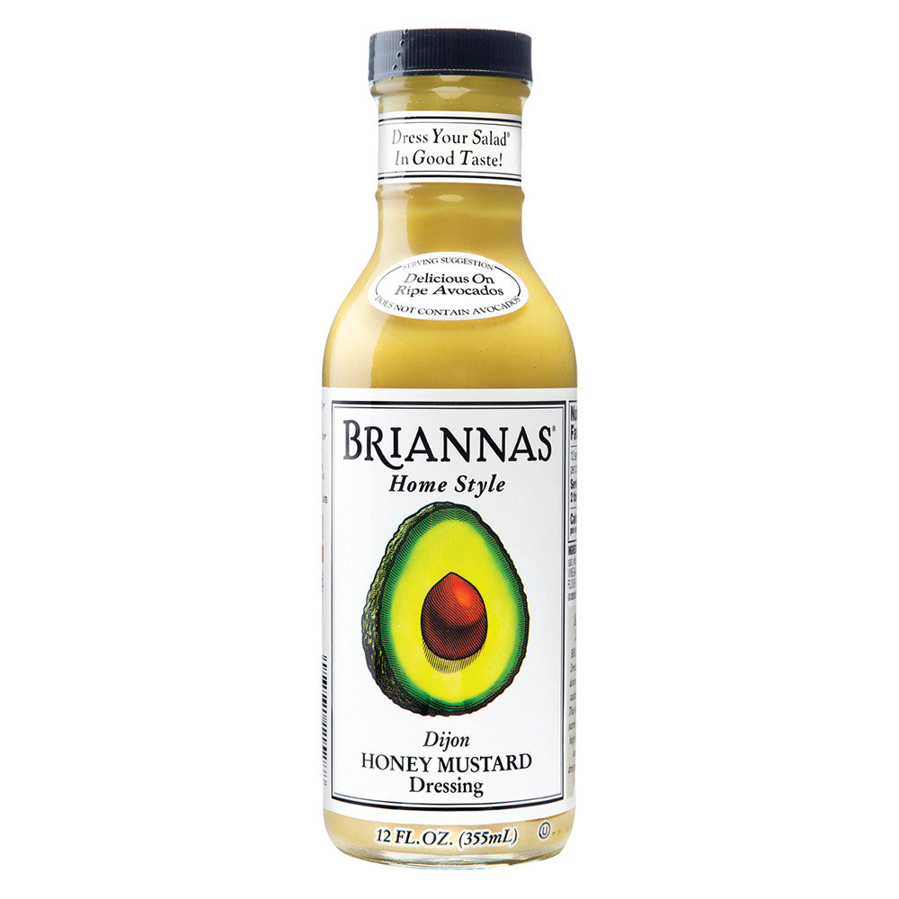 Wholesale Briannas Honey Mustard Dressing 12 Oz Bottle- Bulk