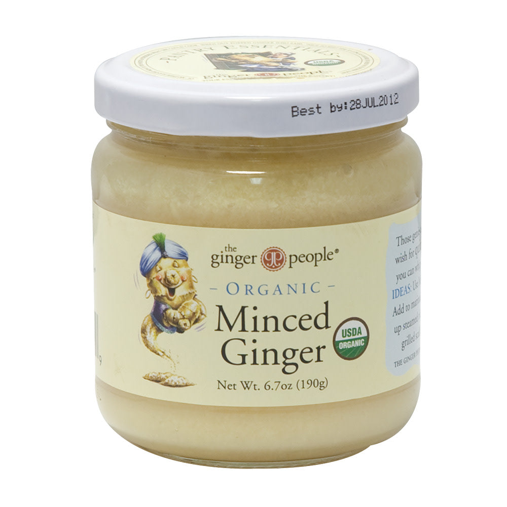 Wholesale Ginger People Organic Minced Ginger 6.7 Oz Jar- Bulk