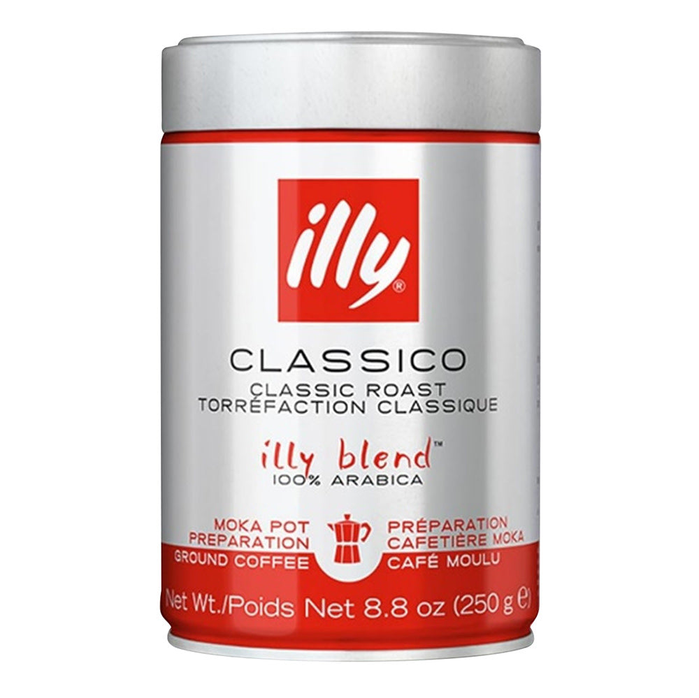 Wholesale Illy Classico Ground Moka (Ita Pkg) 8.8 Oz Can- Bulk