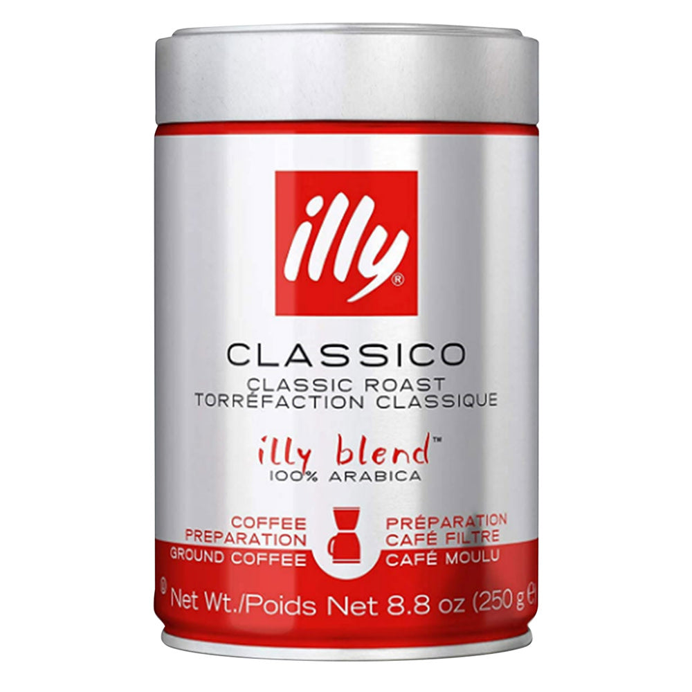 Wholesale Illy Classico Ground Drip Filter (Ita Pkg) 8.8 Oz Can- Bulk