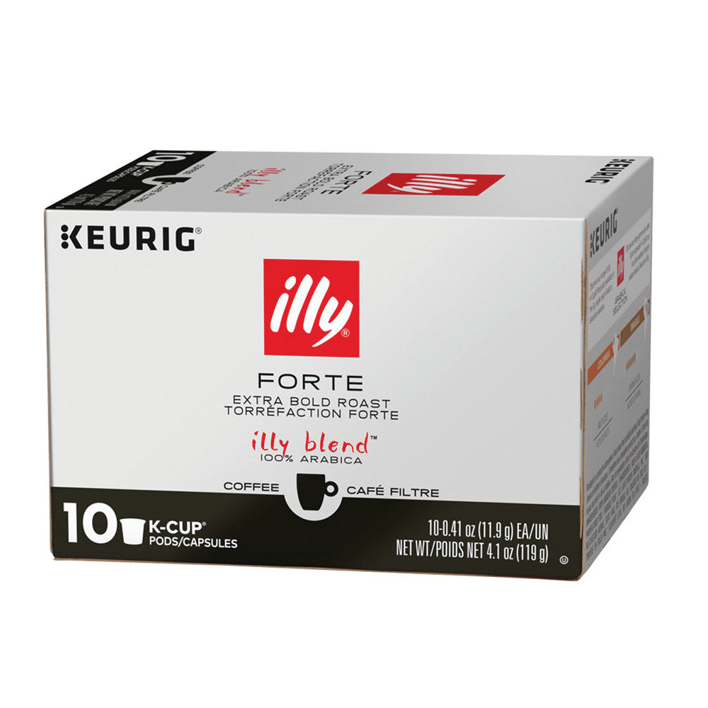 Wholesale Illy K-Cups Pods Forte Extra Dark Roast 10 Pc 4.1 Oz Box- Bulk
