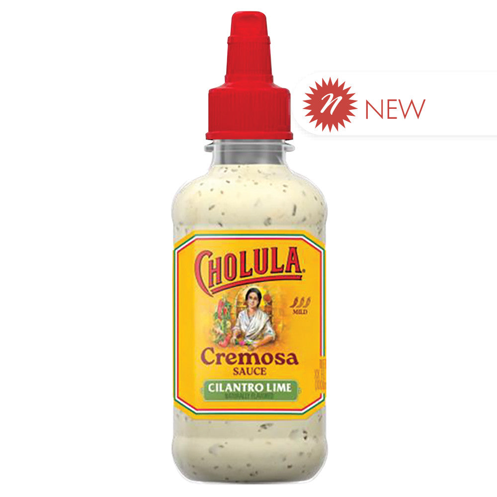 Wholesale Cholula Cilantro Lime Cremosa 8 Oz Bottle- Bulk