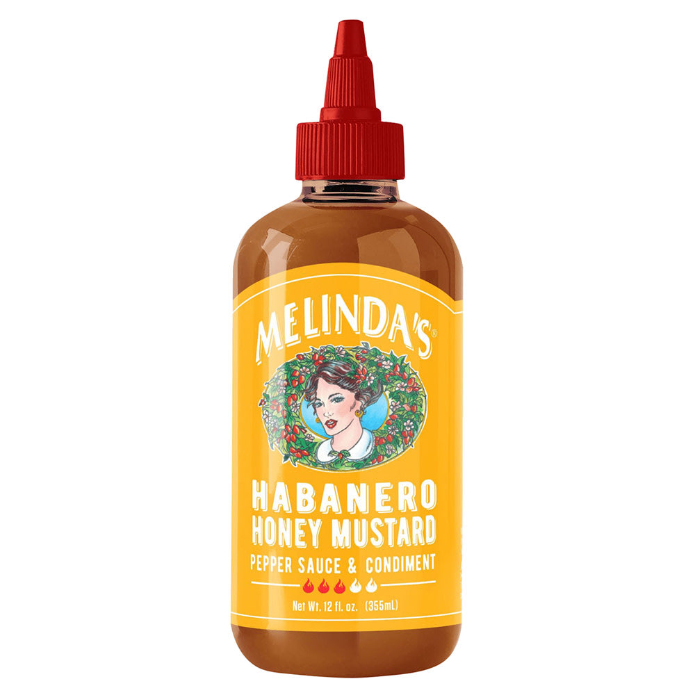 Wholesale Melinda'S Habanero Honey Mustard 12 Oz Squeeze Bottle- Bulk