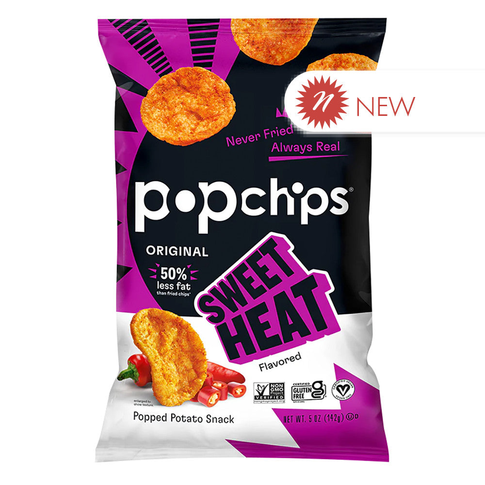 Wholesale Popchips Sweet Heat 0.8 Oz Bag- Bulk