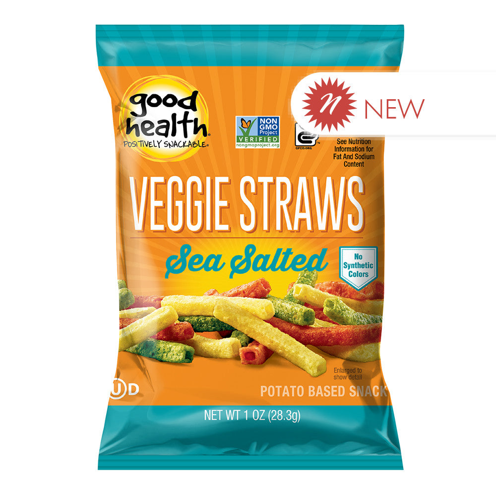 Wholesale Good Health Sea Salted Veggie Stix 1 Oz Bag- Bulk