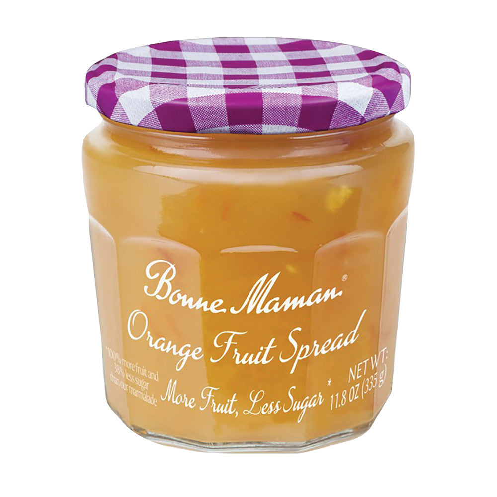Wholesale Bonne Maman Orange Fruit Spread 11.8 Oz Jar- Bulk