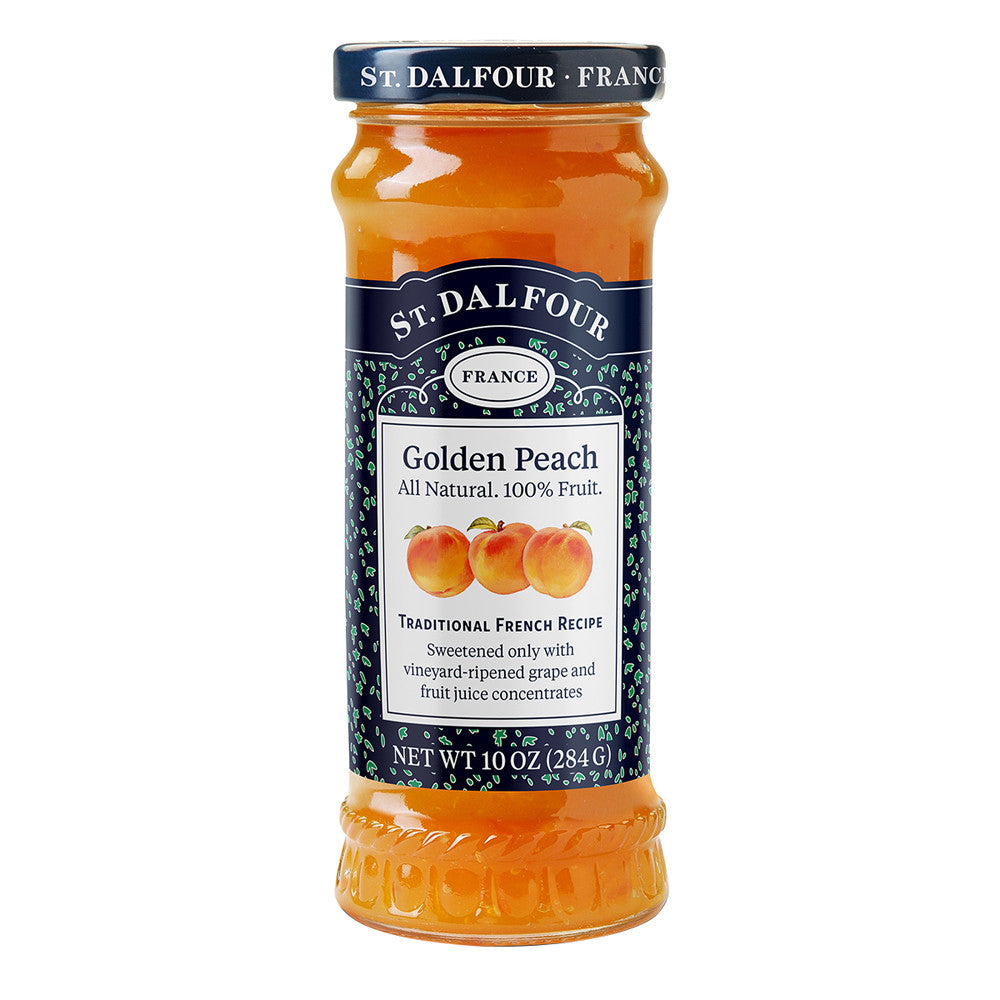Wholesale St. Dalfour Peach Preserves 10 Oz Jar- Bulk
